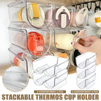Clear Cup Storage Racks Two Layouts Rack | StorageOZ