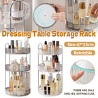 3 Tier Rotating Clear Rack Two Colours Set | StorageOZ