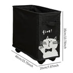 Foldable Oxford Rolling Basket Two Colours | StorageOZ