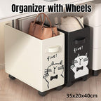 Foldable Oxford Rolling Basket Two Colours | StorageOZ