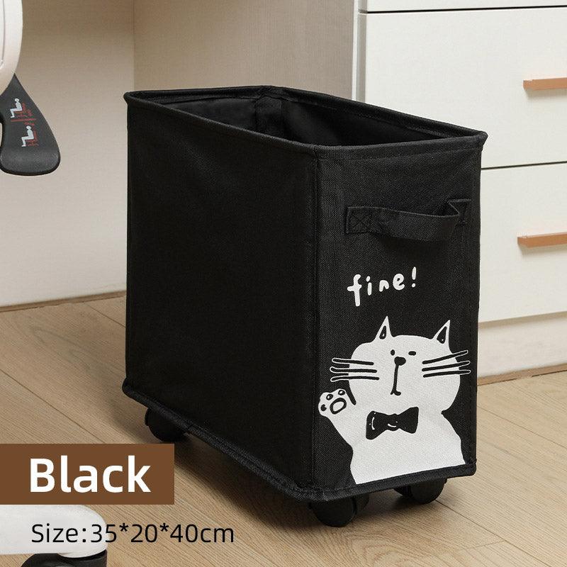 Foldable Oxford Rolling Basket Two Colours | StorageOZ