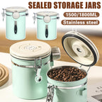 Sealed Jars Two Colours Kitchen Organiser | StorageOZ