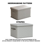 XL Foldable Clothes Box Two Patterns Set | StorageOZ