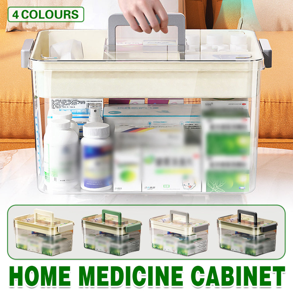 27cm First Aid Organiser Four Colours Set | StorageOZ