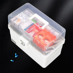 Multi Layer Medicine Box Three Colours Set | StorageOZ