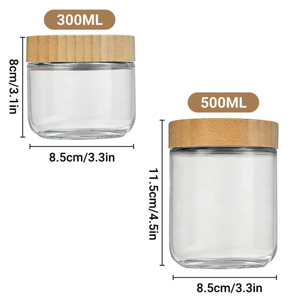 4 Pcs Storage Bottles Two Colours Organiser | StorageOZ