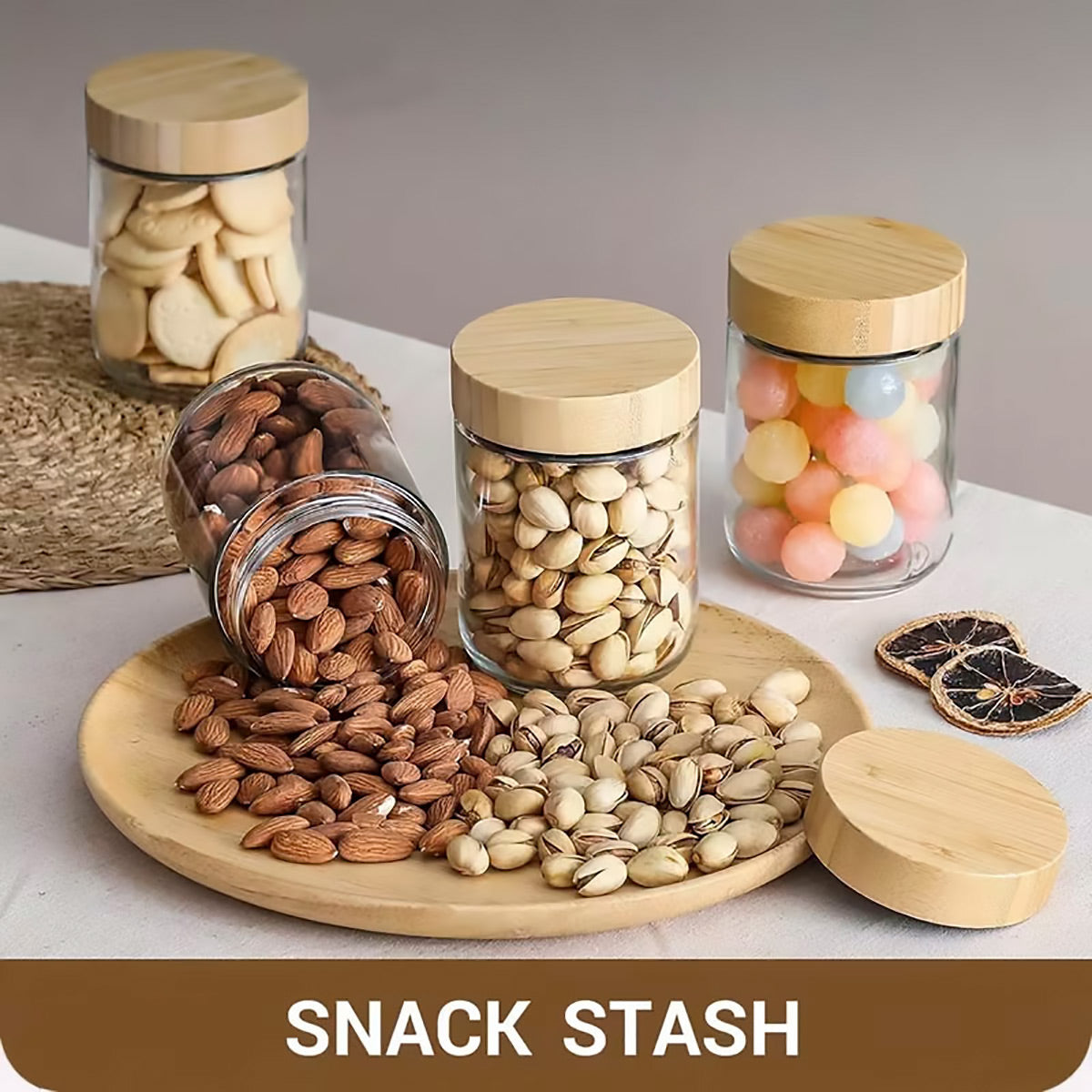 4 Pcs Storage Bottles Two Colours Organiser | StorageOZ