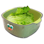 Double Layer Fruit Drain Basket Four Colours | StorageOZ