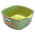 Double Layer Fruit Drain Basket Four Colours | StorageOZ