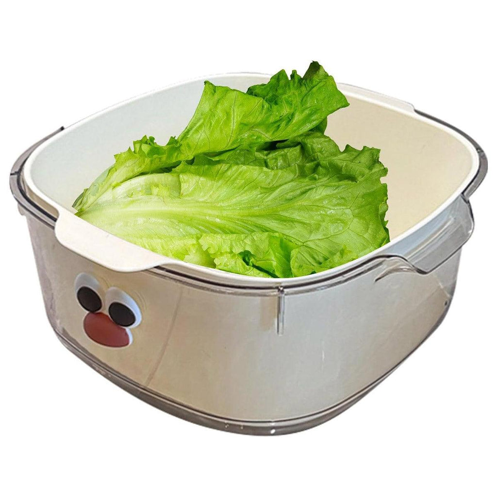 Double Layer Fruit Drain Basket Four Colours | StorageOZ