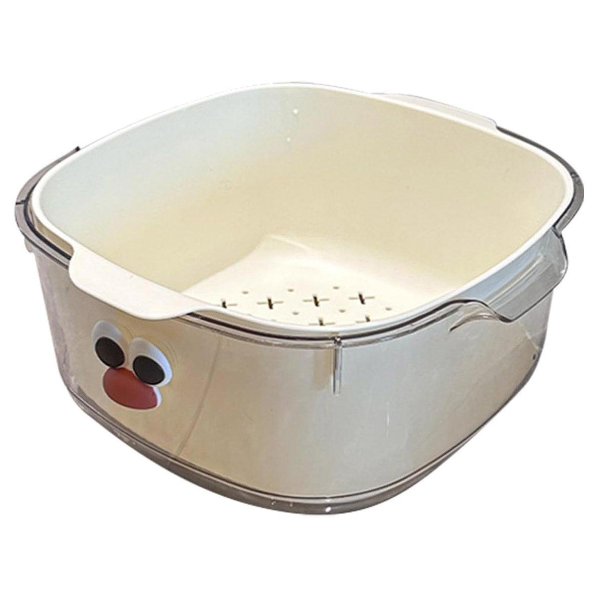 Double Layer Fruit Drain Basket Four Colours | StorageOZ