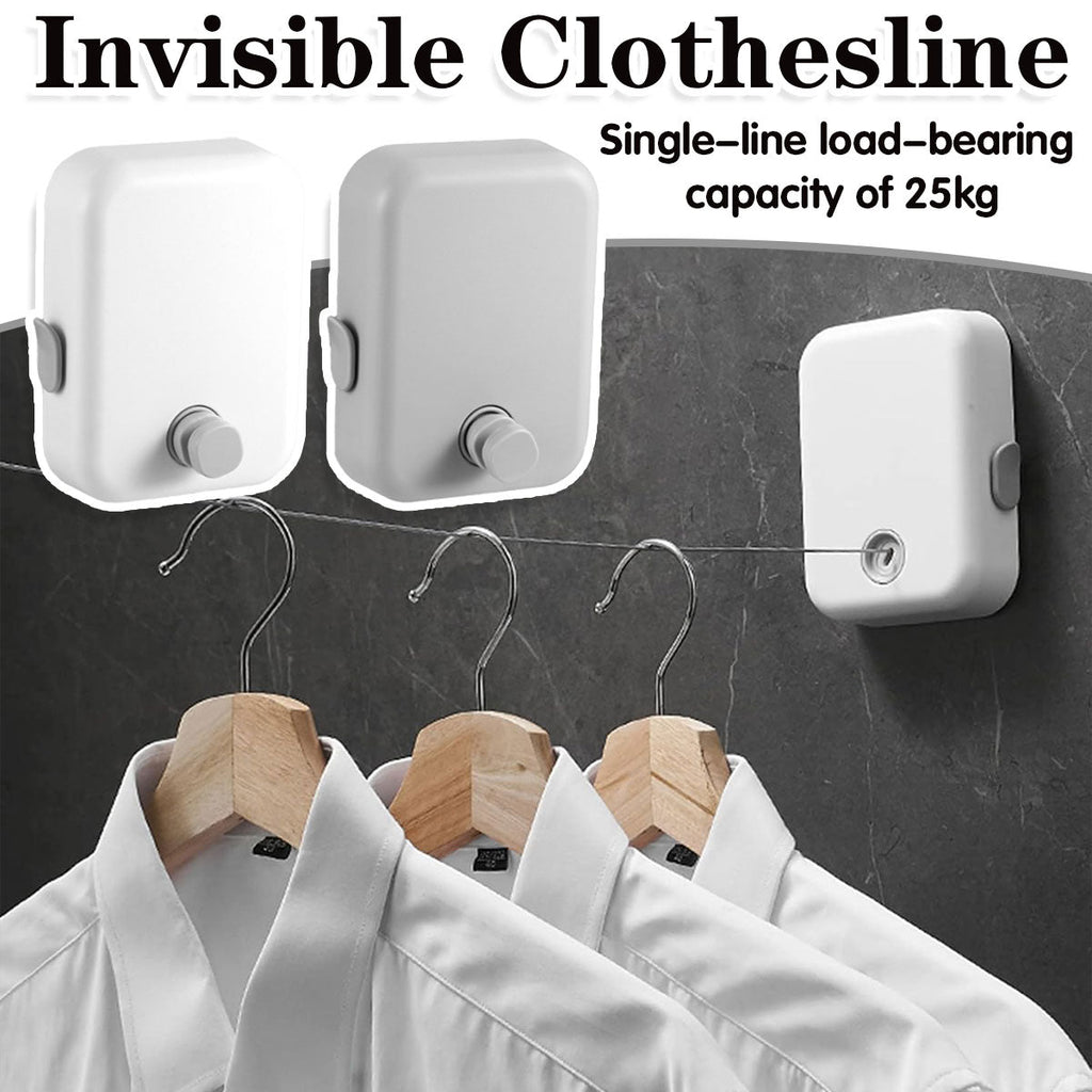 Retractable Wall Clothesline 4.3m Two Colours | StorageOZ