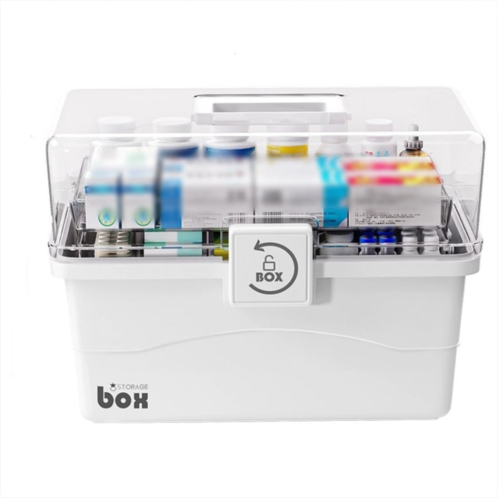 Multi Layer Medicine Box Three Colours Set | StorageOZ