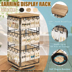Rotating Earring Display Stand Three Colours | StorageOZ