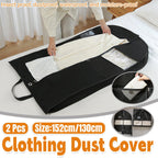 2 Pcs Garment Dust Covers Two Lengths Set | StorageOZ