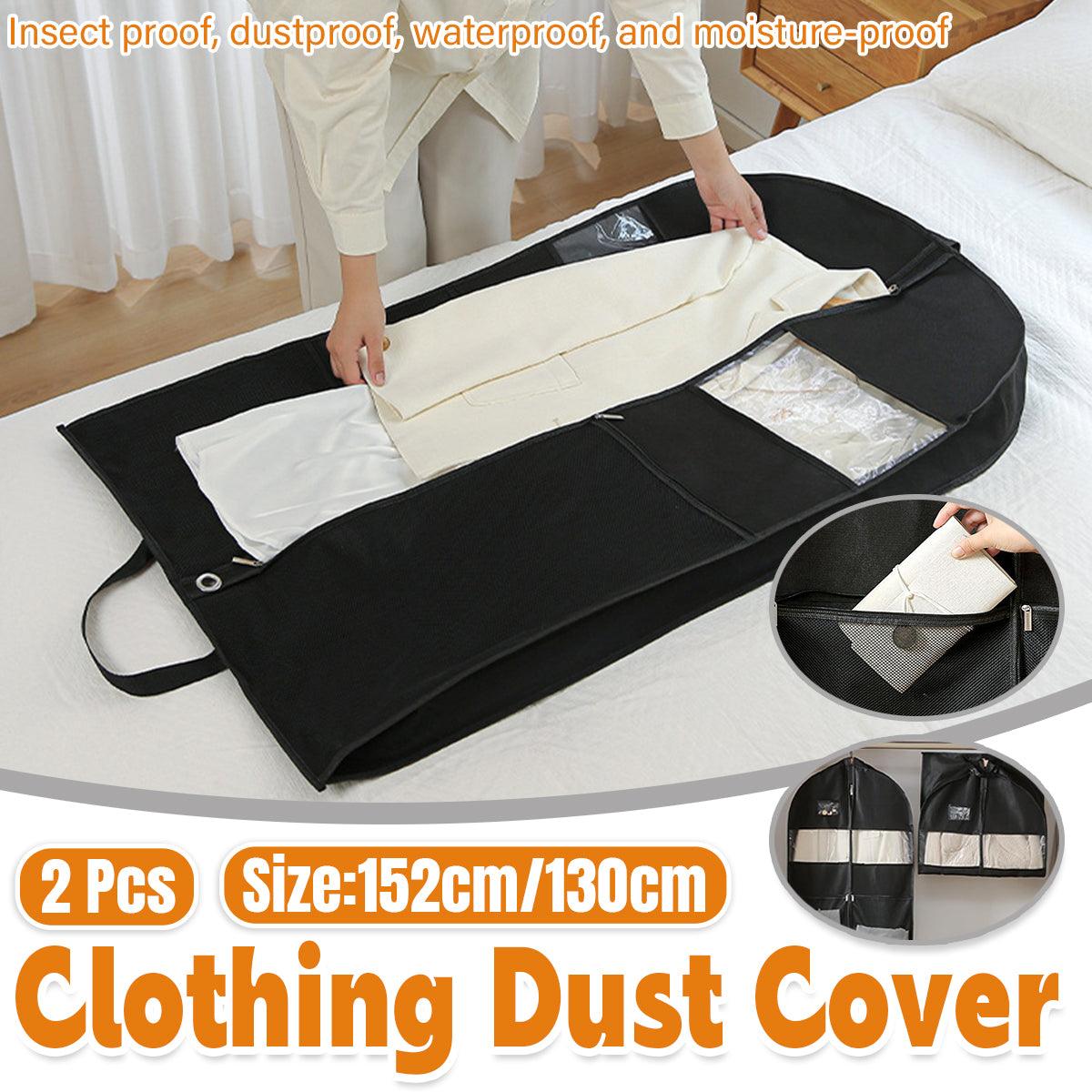 2 Pcs Garment Dust Covers Two Lengths Set | StorageOZ