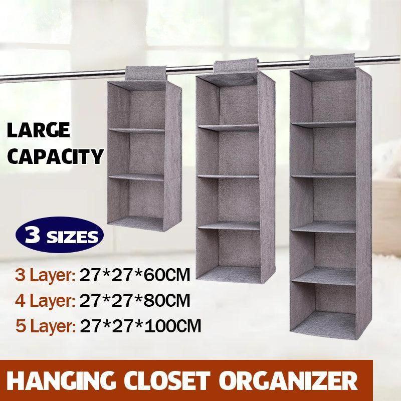 Hanging Closet Organiser in Three Tier Options | StorageOZ