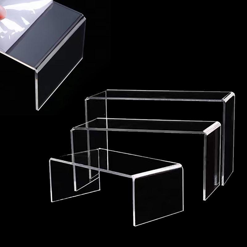 3 Pcs Acrylic Display Stand Shoe Rack Set | StorageOZ