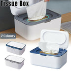 PP Wipe and Tissue Storage Box Two Colours | StorageOZ