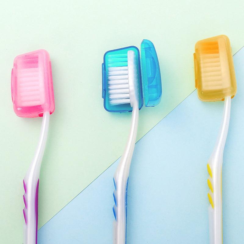 5 Pcs Toothbrush Head Covers Five Colours | StorageOZ