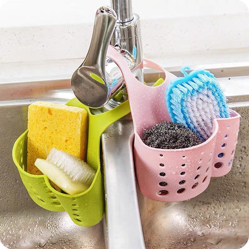 2 Pcs Hanging Sink Drain Basket Three Colours | StorageOZ