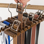 10 Hole Tie Belt Scarf Hanger Two Colours | StorageOZ
