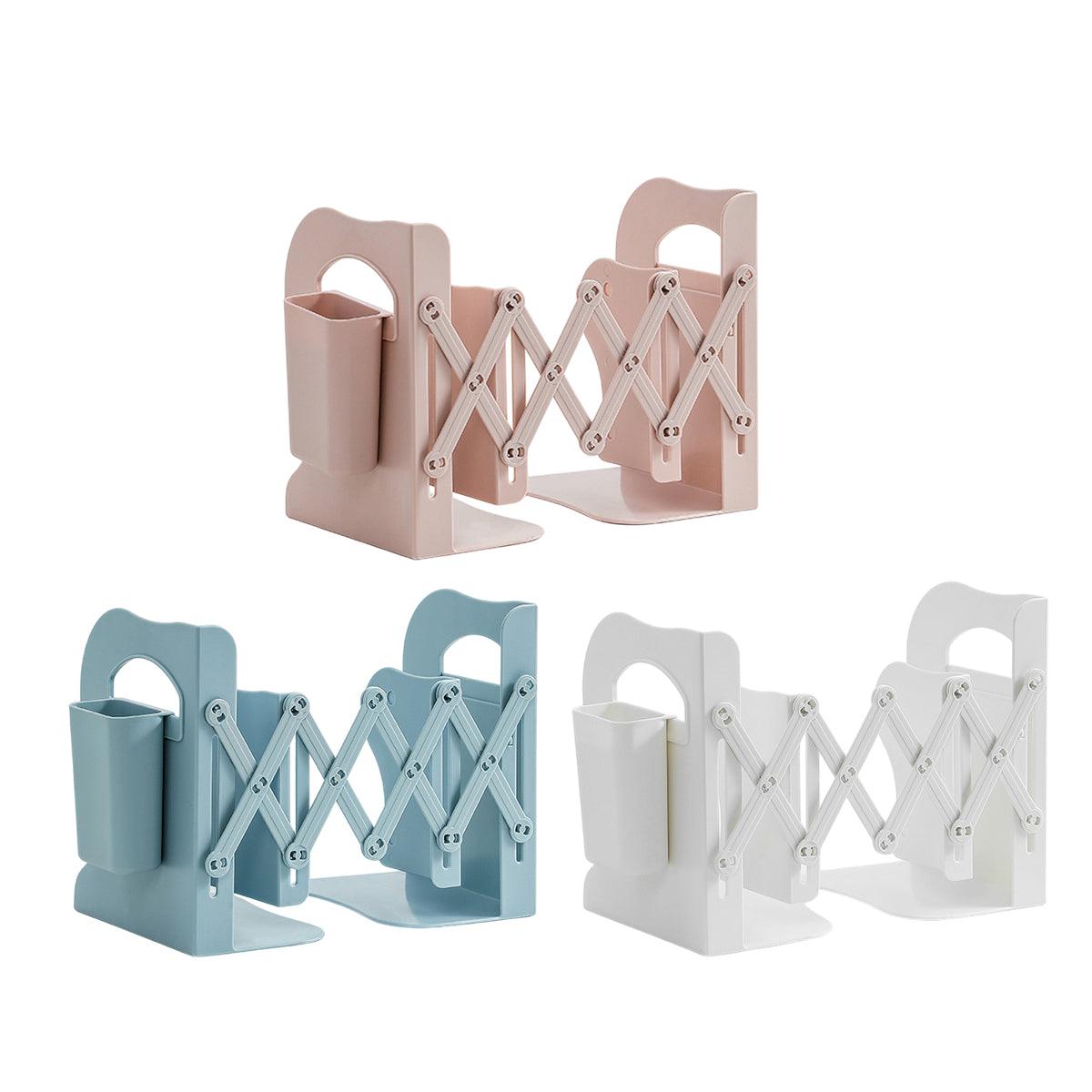 Expandable Book Stand Desk Rack Three Colours | StorageOZ