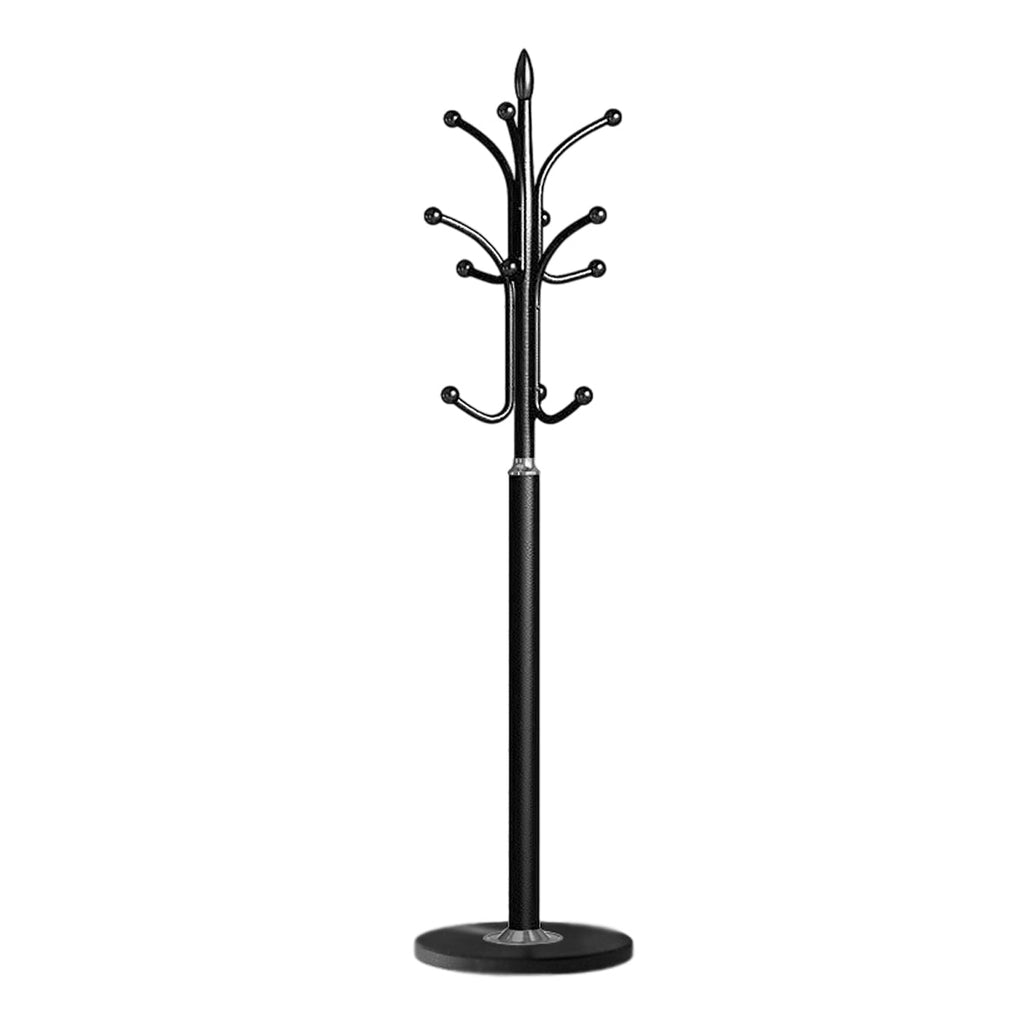 Black Floor Standing Bedroom Coat Rack Set | StorageOZ