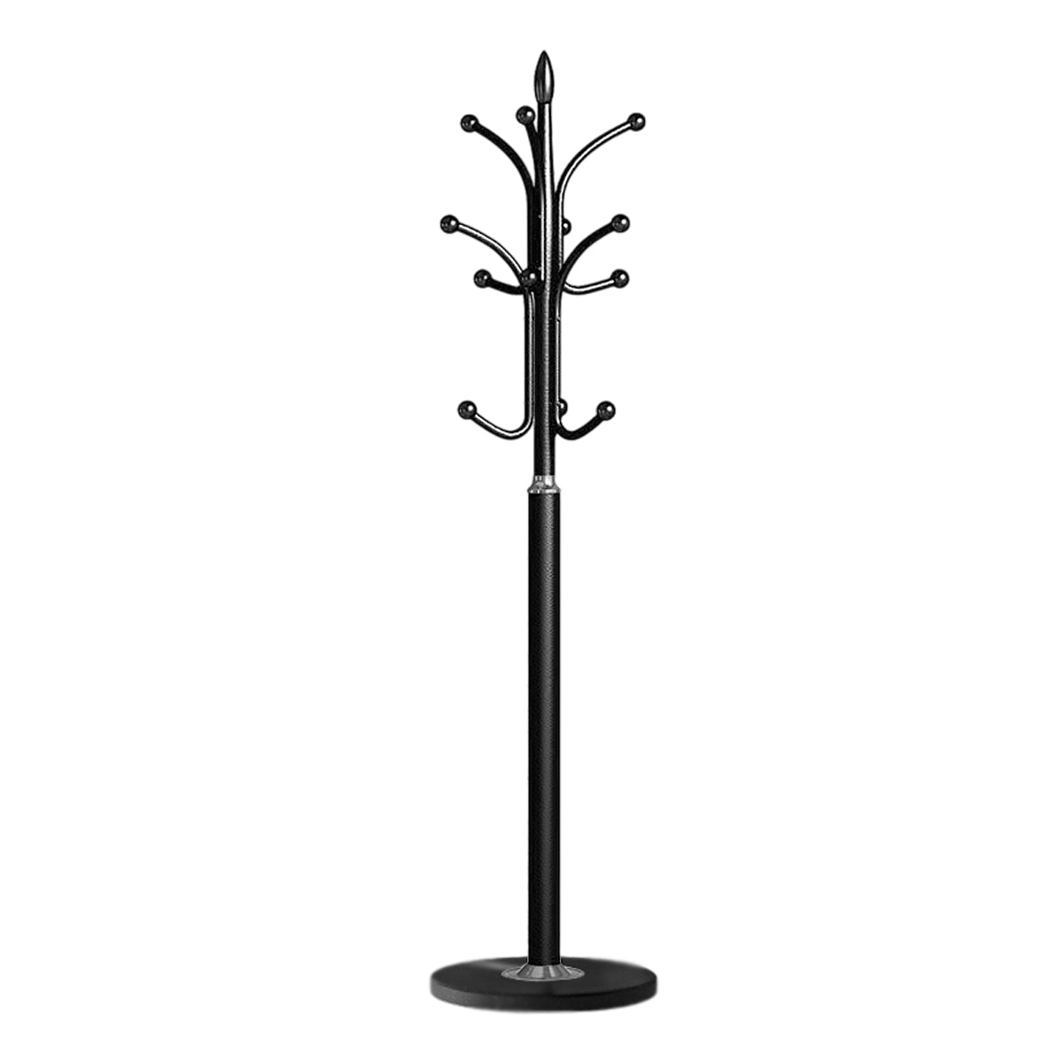Black Floor Standing Bedroom Coat Rack Set | StorageOZ