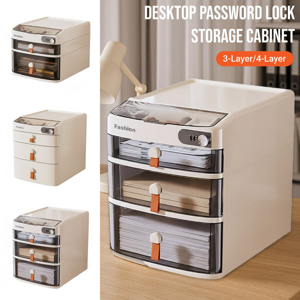 Lockable Desktop Drawer Cabinet Three Styles | StorageOZ
