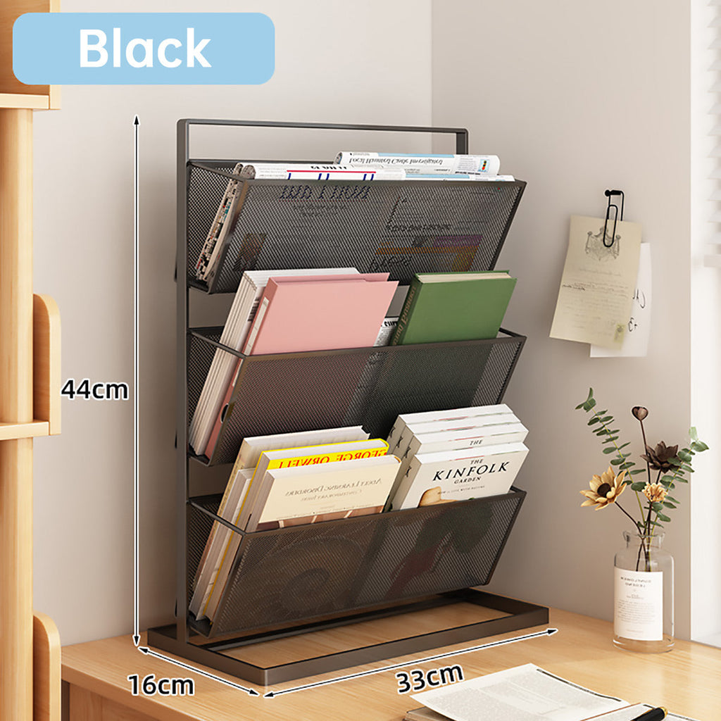 Desk Bookcases Two Colours Home Organiser | StorageOZ