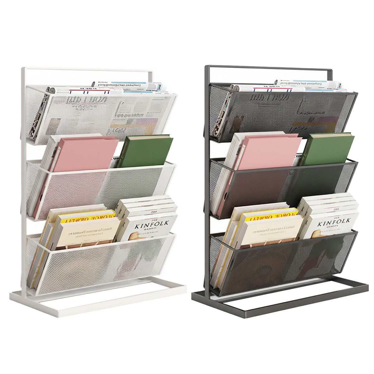 Desk Bookcases Two Colours Home Organiser | StorageOZ