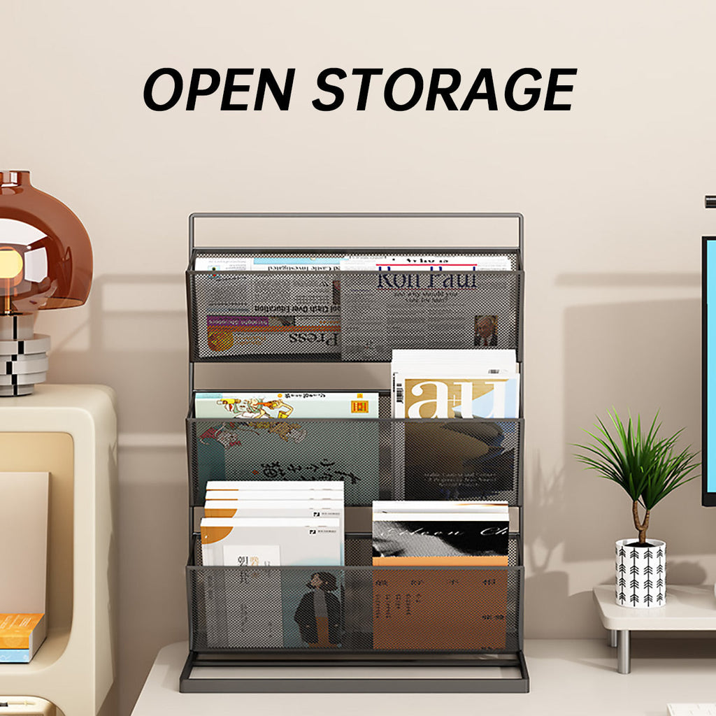 Desk Bookcases Two Colours Home Organiser | StorageOZ