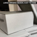XL Foldable Clothes Box Two Patterns Set | StorageOZ