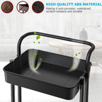 3 Tier Rolling Storage Trolley Three Colours | StorageOZ