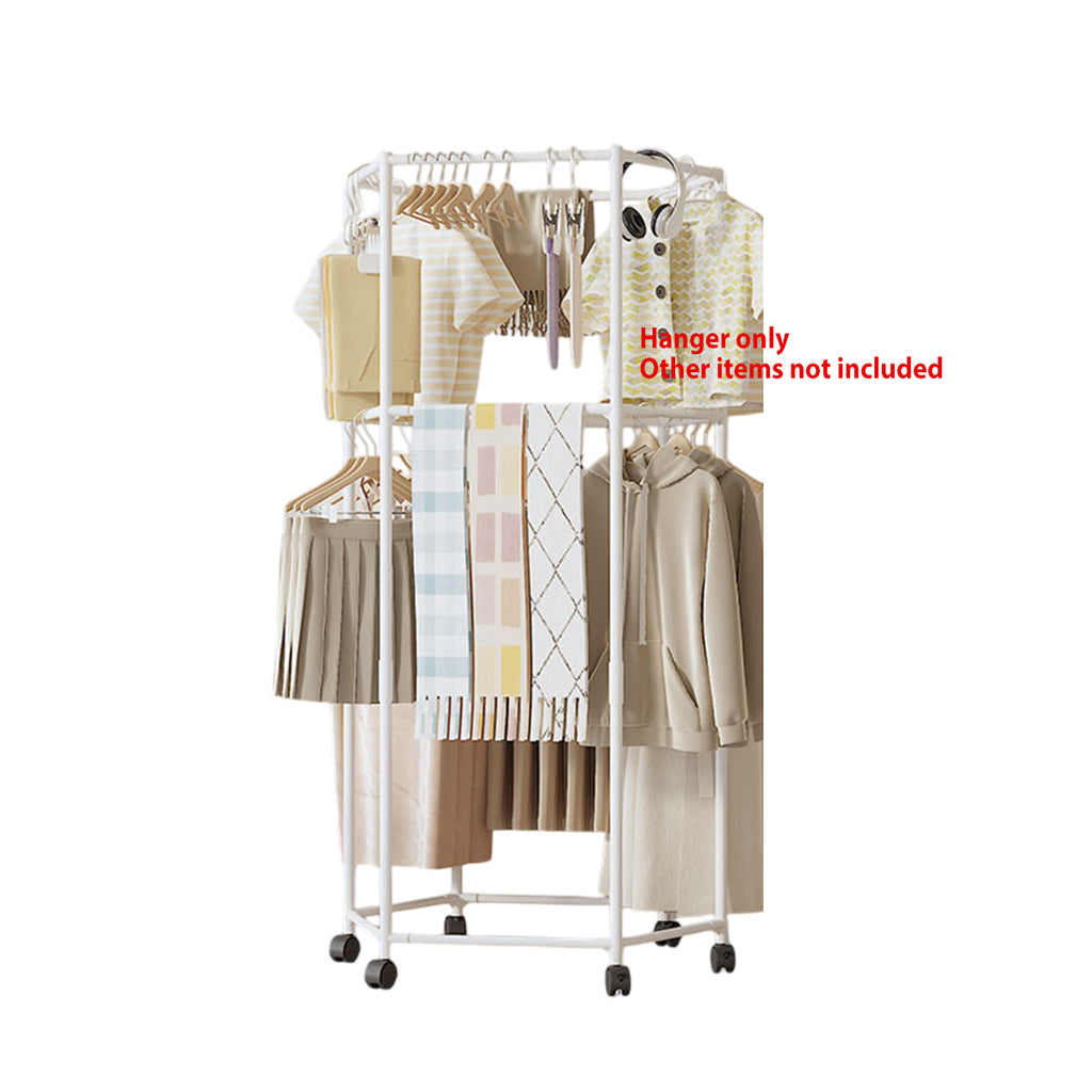 Rotating Floor Clothes Rack Two Colours Set | StorageOZ
