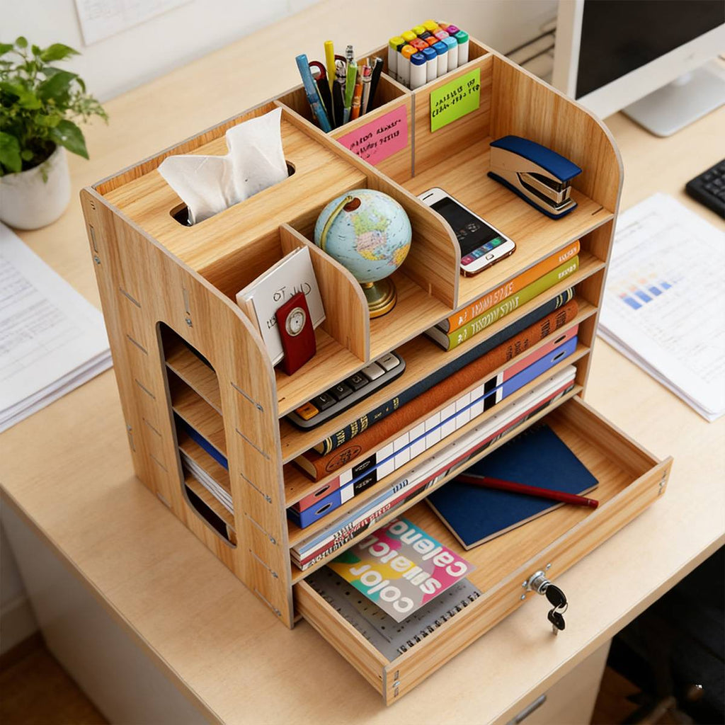 Desktop File Cabinet Storage Case Organiser | StorageOZ