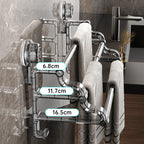 3 Tier No Drill Towel Rack Two Colours Set | StorageOZ