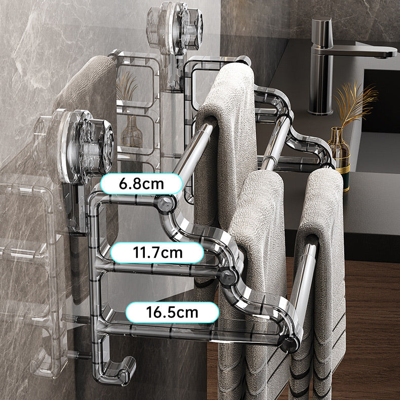 3 Tier No Drill Towel Rack Two Colours Set | StorageOZ