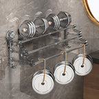 3 Tier No Drill Towel Rack Two Colours Set | StorageOZ