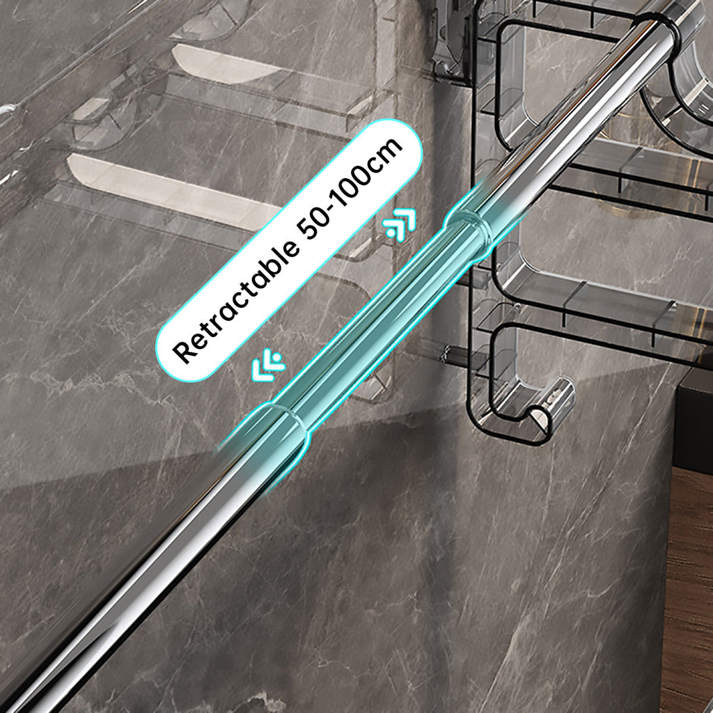 3 Tier No Drill Towel Rack Two Colours Set | StorageOZ