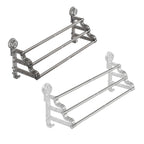 3 Tier No Drill Towel Rack Two Colours Set | StorageOZ