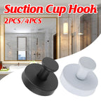Suction Cup Hooks 2 or 4 Pcs Two Colours | StorageOZ