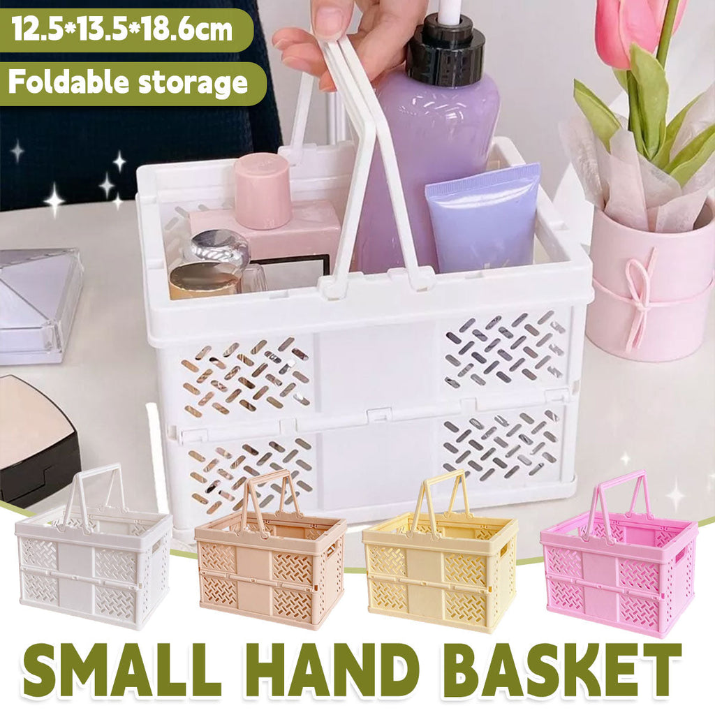 Foldable Plastic Storage Basket Four Colours | StorageOZ