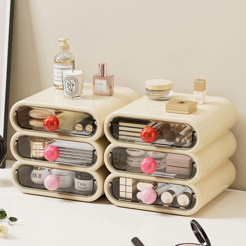 3 Tier Makeup Drawer Box in Three Colours | StorageOZ