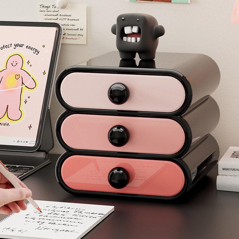 3 Tier Makeup Drawer Box in Three Colours | StorageOZ