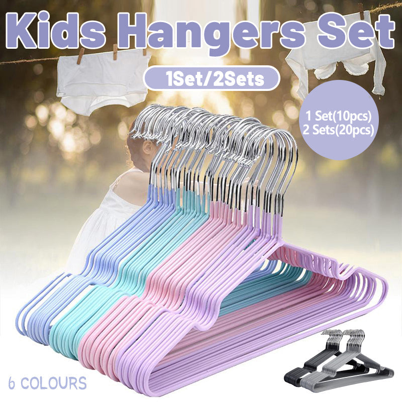 Kids Black Clothes Hanger Closet Organiser | StorageOZ