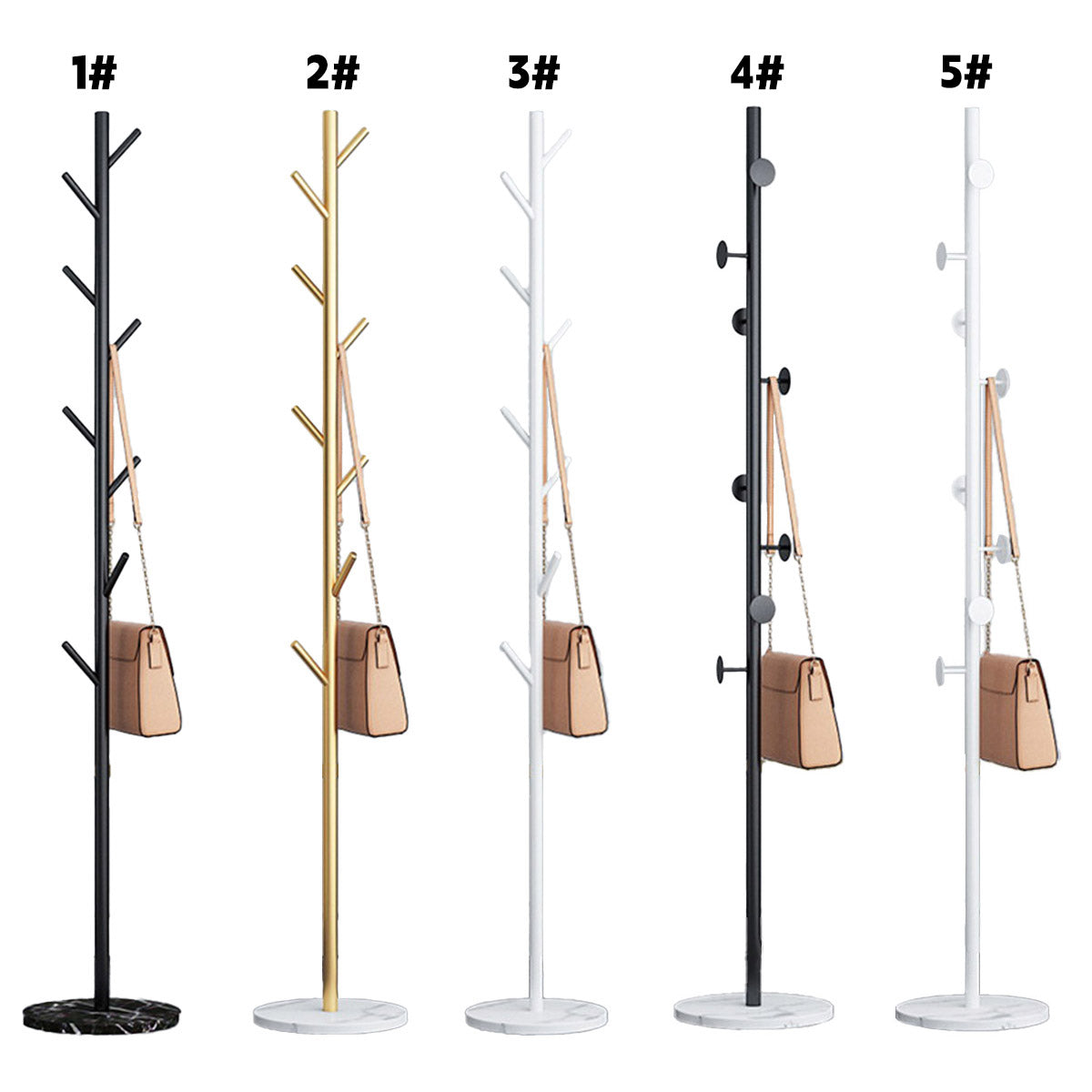 Standing Coat Rack Five Styles Organiser | StorageOZ