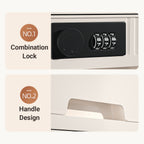 Code Lock Drawer Cabinet Two Heights Set | StorageOZ