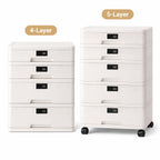 Code Lock Drawer Cabinet Two Heights Set | StorageOZ